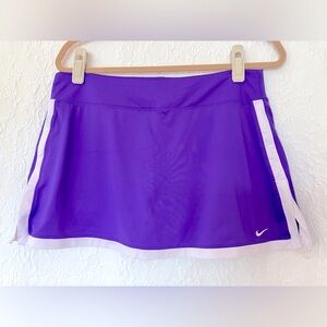 Nike Court Dri Fit Purple Skort Large Good Used Condition